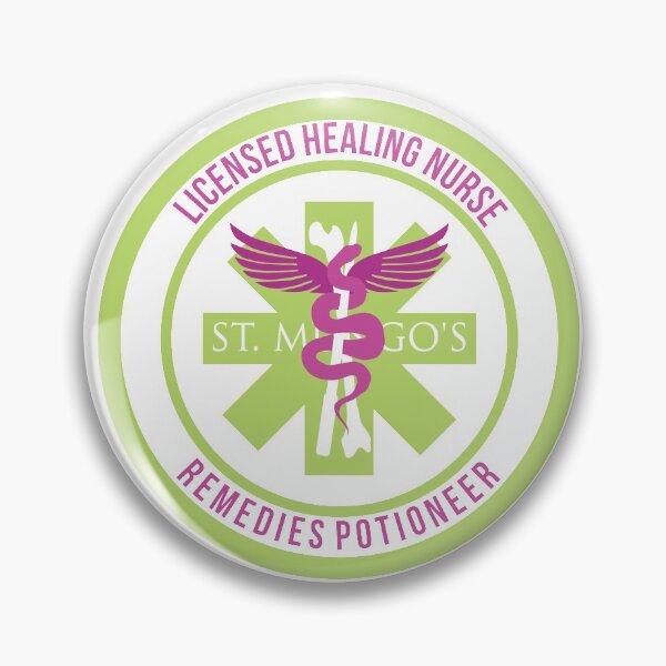 Item preview, St. Mungo's Licensed Healing Nurse designed and sold by brightkiwi.