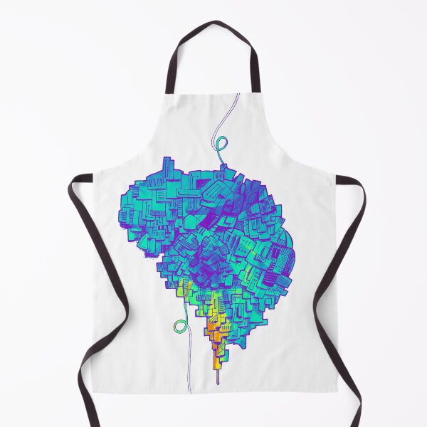 Item preview, Cyberpunk Mindblown - Trippy Blue designed and sold by fishytan.