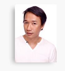 Steve Head Shot On White Canvas Print