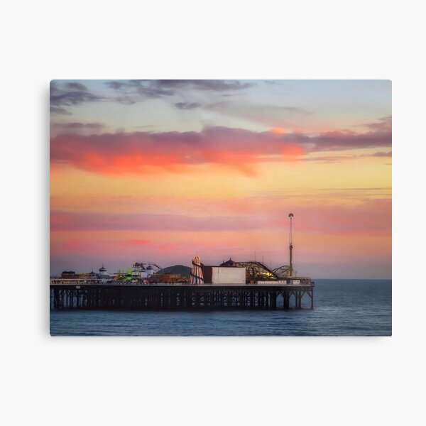 End of the pier Brighton Metal Print