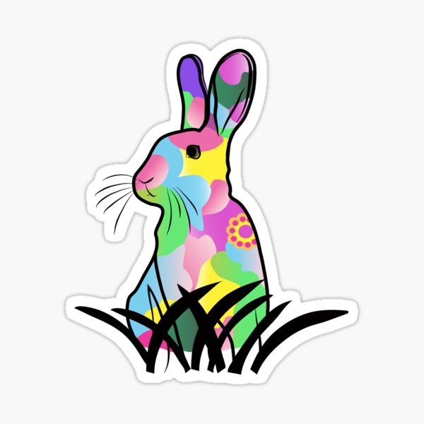 Bunny Positivity Sticker