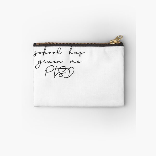 Item preview, School trauma funny quote designed and sold by Prerana Jain.