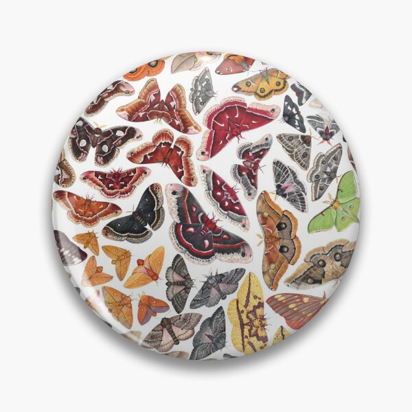 Item preview, Saturniid Moths of North America Pattern designed and sold by JadaFitch.