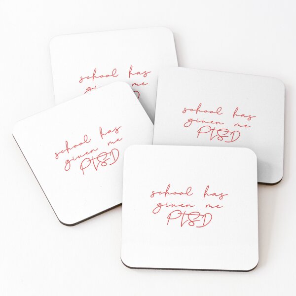 Item preview, School trauma funny quote designed and sold by Prerana Jain.