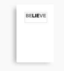 Believe Canvas Print