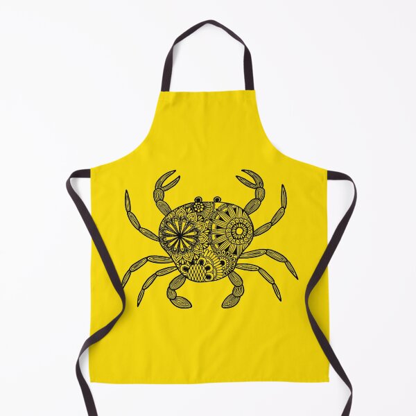 Item preview, Mandala Crab (yellow and black) designed and sold by Calen Picard-Carroll.
