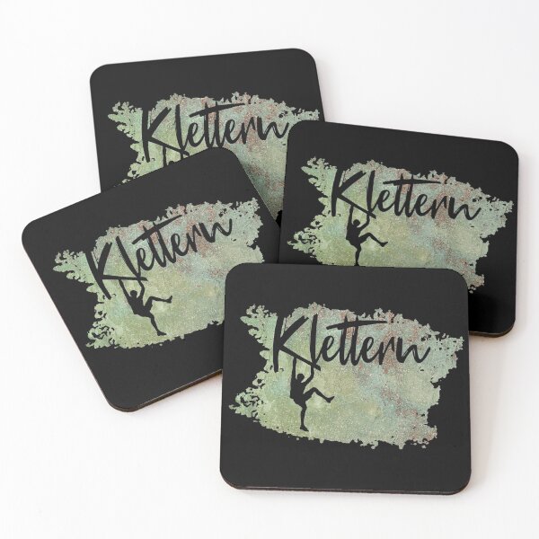 Item preview, Climbing and bouldering climbers on rock face climbing gifts designed and sold by MadandMean.