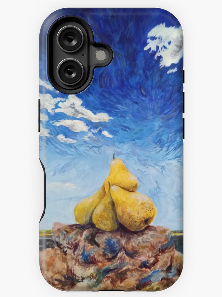 Thumbnail 1 von 4, iPhone-Hülle, Ein Versammlung von goldenen Birnen designt und verkauft von LillianBerthel.