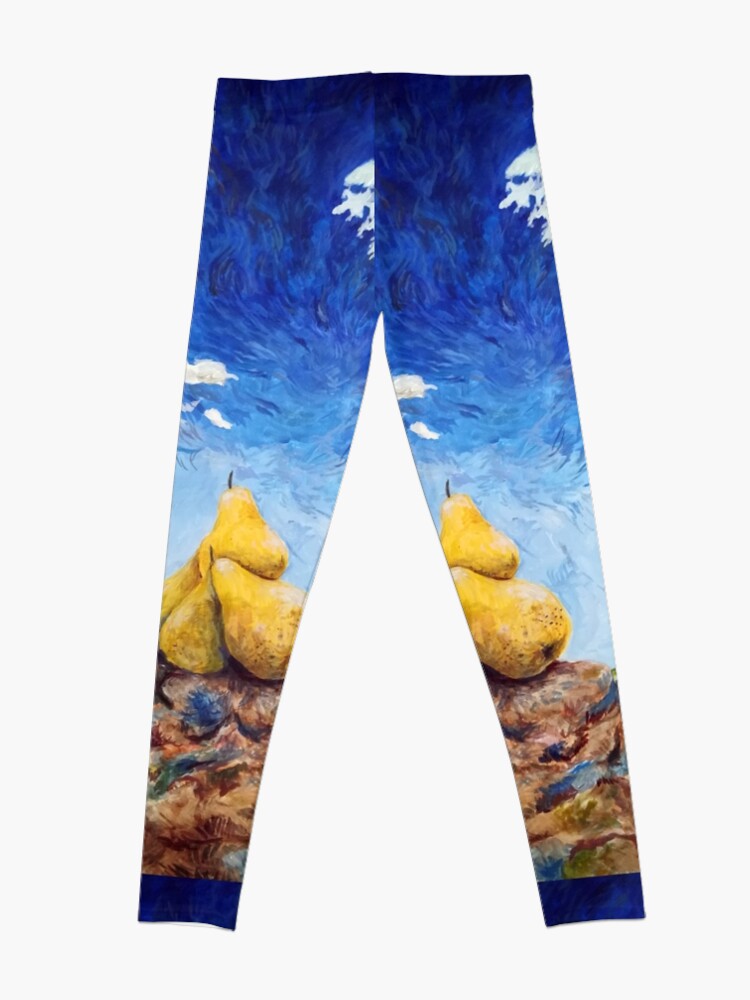 Thumbnail 4 von 5, Leggings, Ein Versammlung von goldenen Birnen designt und verkauft von LillianBerthel.