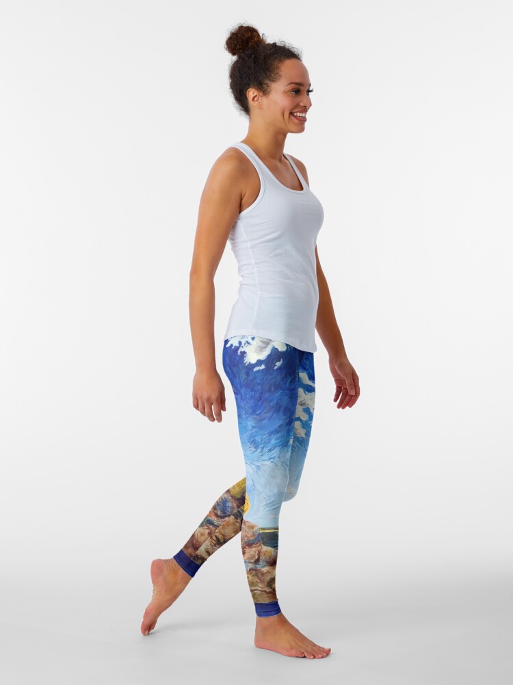 Thumbnail 2 von 5, Leggings, Ein Versammlung von goldenen Birnen designt und verkauft von LillianBerthel.