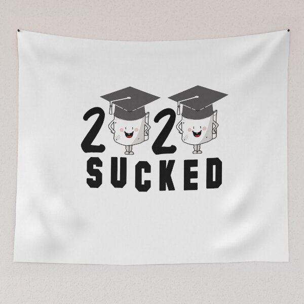 Item preview, 2020 sucked funny sarcastic toilet paper graduation meme designed and sold by GoodyLeo.