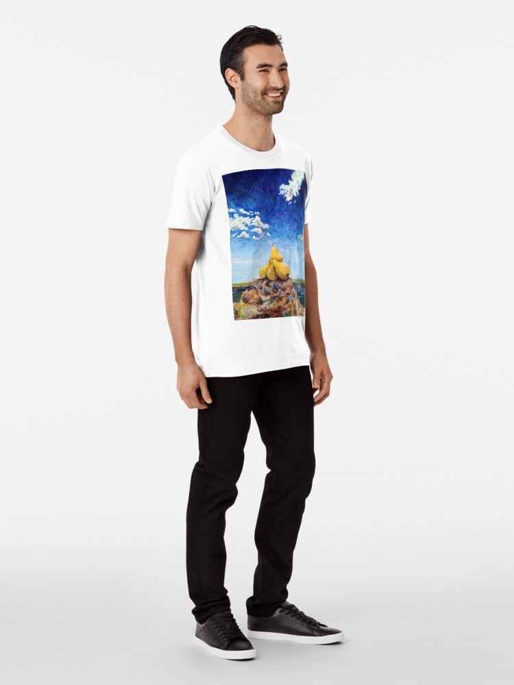 Thumbnail 3 von 6, Premium T-Shirt, Ein Versammlung von goldenen Birnen designt und verkauft von LillianBerthel.