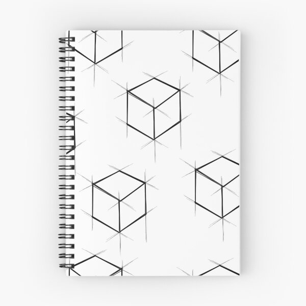 Item preview, Abstract modern blueprint style cubic boxes designed and sold by UDDesign.