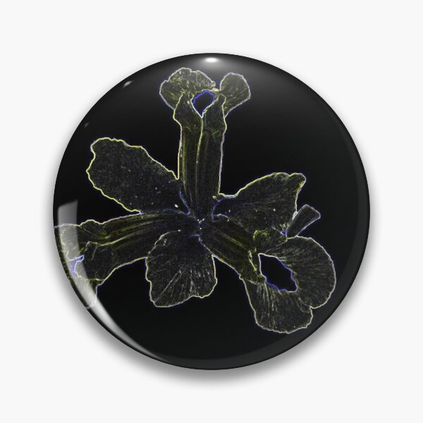 Item preview, Volksbolts/KABFA Designs, Black Gothic Image of Iris Flower My KABFA Designs and Volksbolts designed and sold by KABFA Designs.