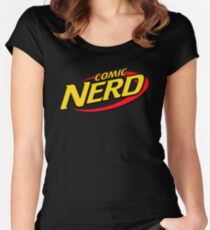 Comic Nerd Women's Fitted Scoop T-Shirt