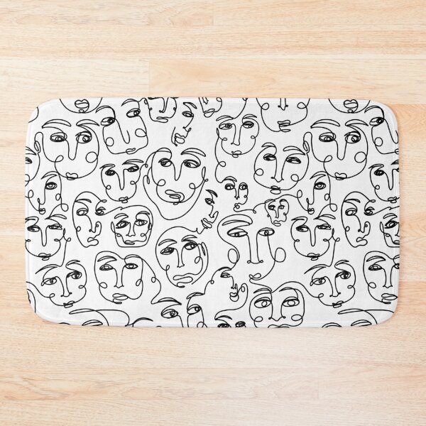 Item preview, Line Art Faces designed and sold by AliceaAngelique.