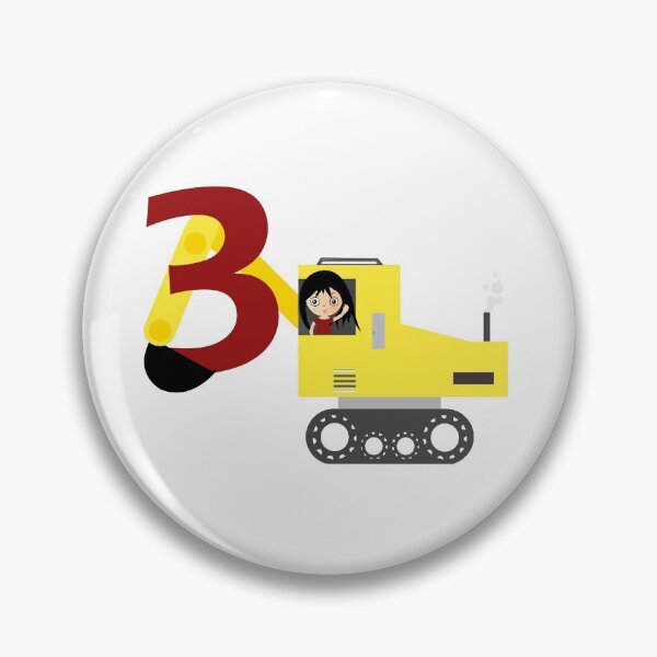 Item preview, Gift for three year olds - Digger Shirt designed and sold by ela-94.