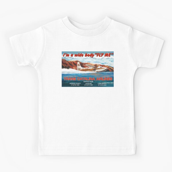 Trans Catalina Airlines Mallard Kids T-Shirt