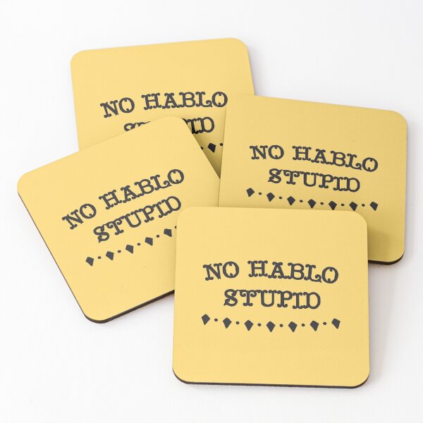 Item preview, NO hablo stupid : Best Gift for Men and Women designed and sold by Medmac's Designs.