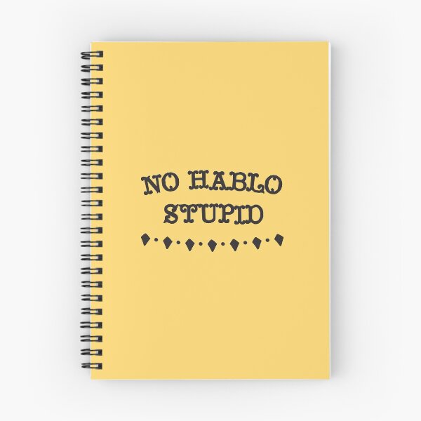 Item preview, NO hablo stupid : Best Gift for Men and Women designed and sold by Medmac's Designs.