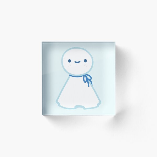 Teru Teru Bozu - Japanese Doll Acrylic Block