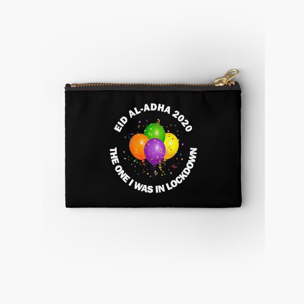 Item preview, Happy Eid Mubarak 2020 Al-Fitr Al-Adha Ramadan Kareem Hajj Mabroor Funny Lockdown Social Distancing Quarantine Colourful Balloons Gift designed and sold by Best Arts.
