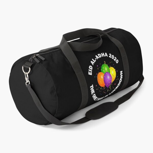 Item preview, Happy Eid Mubarak 2020 Al-Fitr Al-Adha Ramadan Kareem Hajj Mabroor Funny Lockdown Social Distancing Quarantine Colourful Balloons Gift designed and sold by Best Arts.