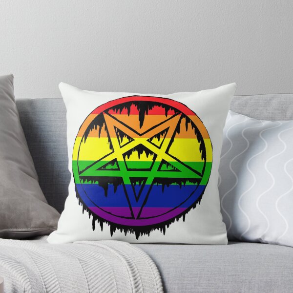 Item preview,  Satanic Pentagram Lgbtq+ pride designed and sold by DevilessDesigns.