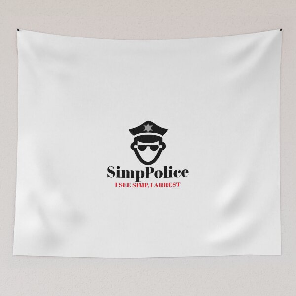 Item preview, SimpPolice designed and sold by CeasarBratz.
