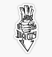 'Lords of the Brick City' Sticker
