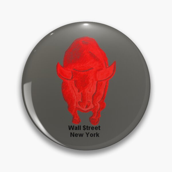Item preview, Bull Wall Street New York designed and sold by HerbertBroses.