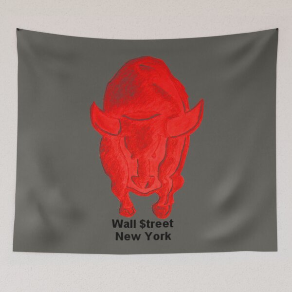 Item preview, Bull Wall Street New York designed and sold by HerbertBroses.