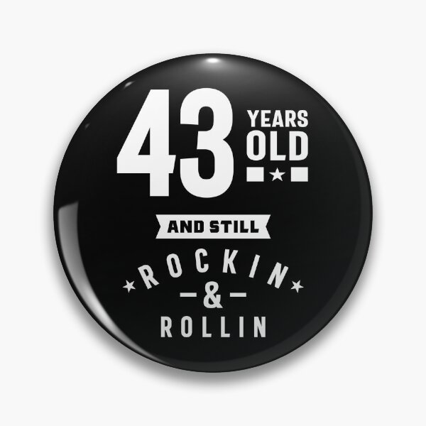 Item preview, 43 Year Old Gift | 43rd Birthday Gift Ideas - Mens and Womens  designed and sold by cidolopez.