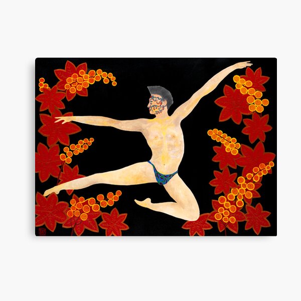 Men In Motion # 1 Touche Canvas Print