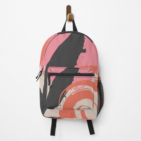 Item preview, Pink and Black Abstract Brush Strokes AP177-7 designed and sold by DuckyRubin.