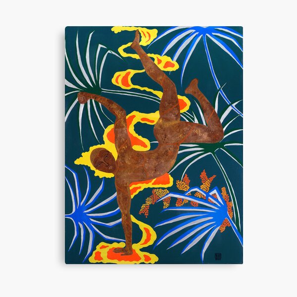 Men In Motion #3 Break Canvas Print