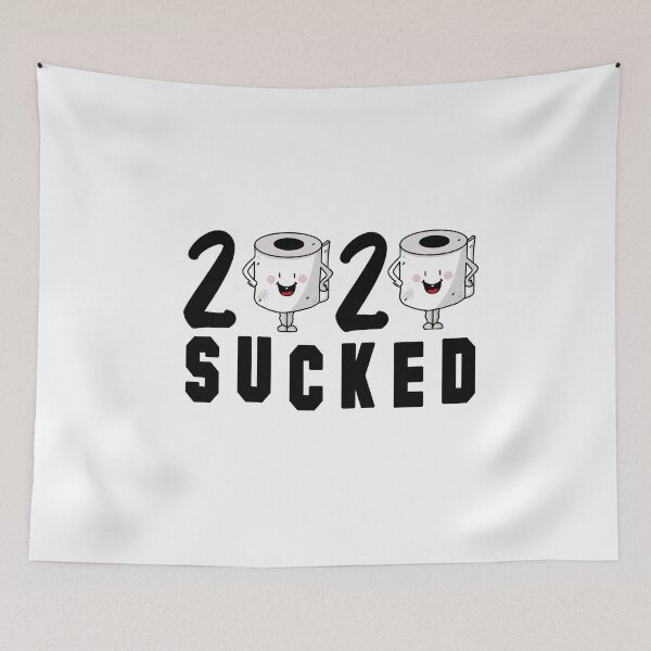 Item preview, 2020 sucked funny sarcastic toilet paper meme designed and sold by GoodyLeo.