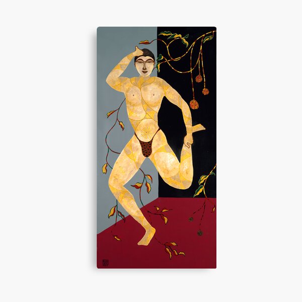 Men in Motion # 6 Hop Canvas Print