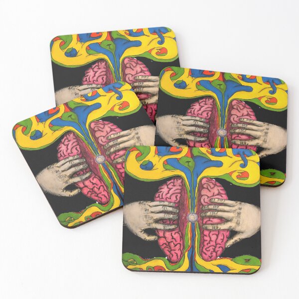 Item preview, Pearl, Psychedelic Human Brain designed and sold by bellowingfunk.