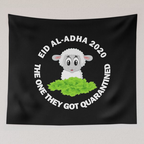 Item preview, Happy Eid Mubarak 2020 Al-Fitr Al-Adha Ramadan Kareem Hajj Mabroor Lockdown Social Distancing Quarantine Lucky Qurbani Udhiyah Funny Gift designed and sold by Best Arts.
