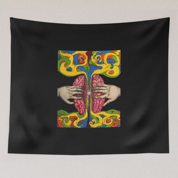 Item preview, Pearl, Psychedelic Human Brain designed and sold by bellowingfunk.