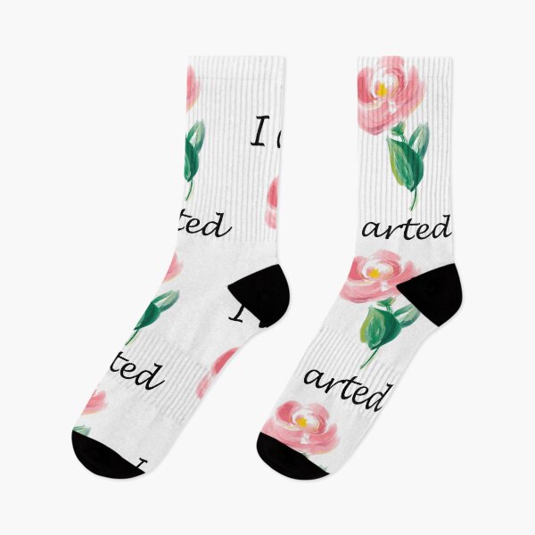 Item preview, I Arted Cute spring Watercolor Flower rose Gift designed and sold by Designworking.