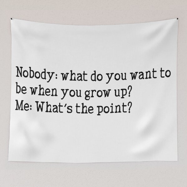 Item preview, Growing up funny quote designed and sold by Prerana Jain.