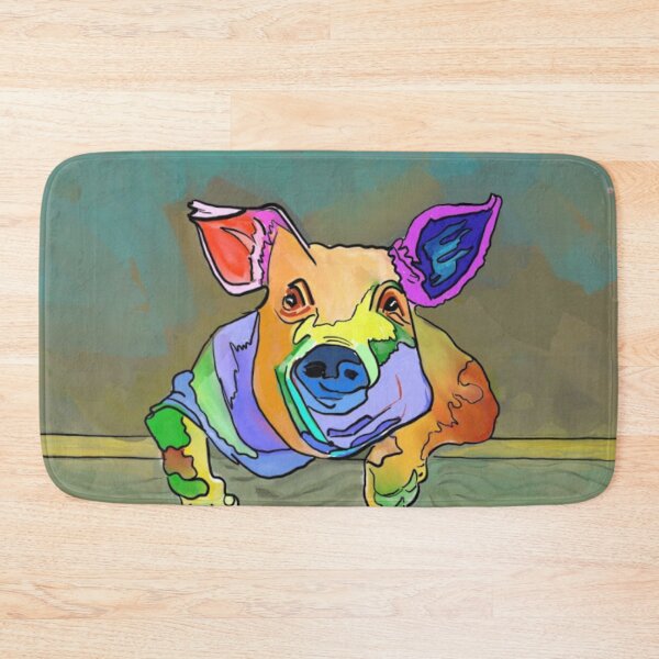 Item preview, Colour me a rainbow Piggy! designed and sold by angipangi7.