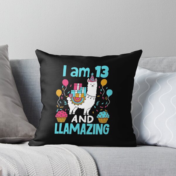 Item preview, I Am 13 And Llamazing Amazing Llama Animal Birthday designed and sold by haselshirt.