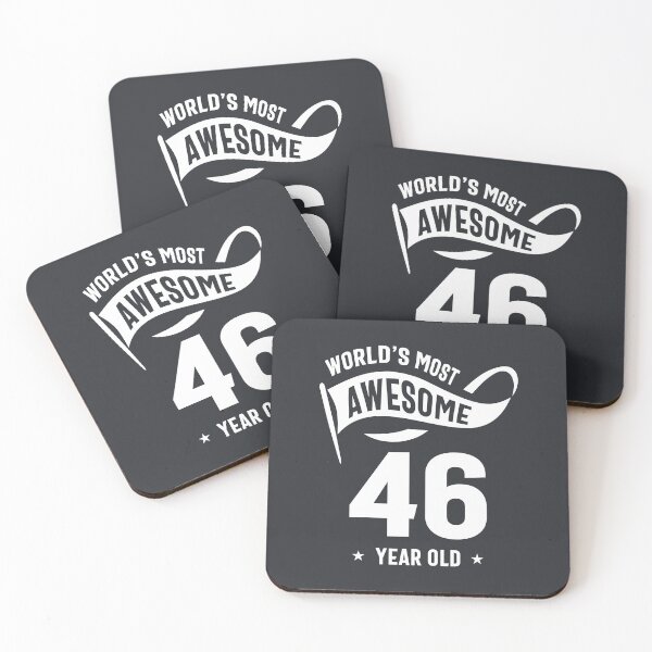 Item preview, 46 Year Old Gift | 46th Birthday Gift Ideas - Mens and Womens designed and sold by cidolopez.