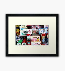 Boulogne Cheese Shop Framed Print