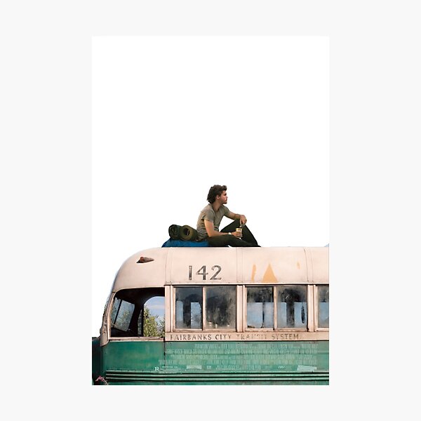 "Happiness is only real when shared" Photographic Print