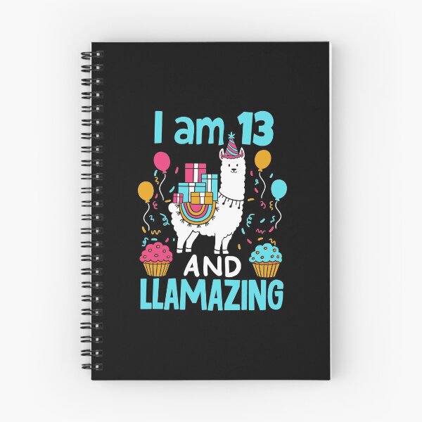 Item preview, I Am 13 And Llamazing Amazing Llama Animal Birthday designed and sold by haselshirt.