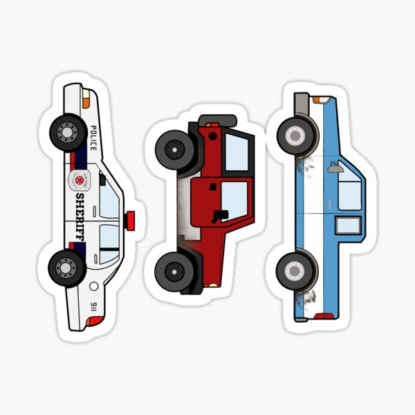 The Earp cars Sticker